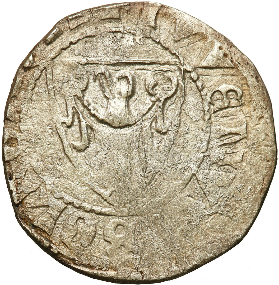Śląsk. Księstwo Ziębickie. Bernard, Henryk, Bolko II (1301-1312). Kwartnik, Lwówek - RZADKOŚĆ R5
